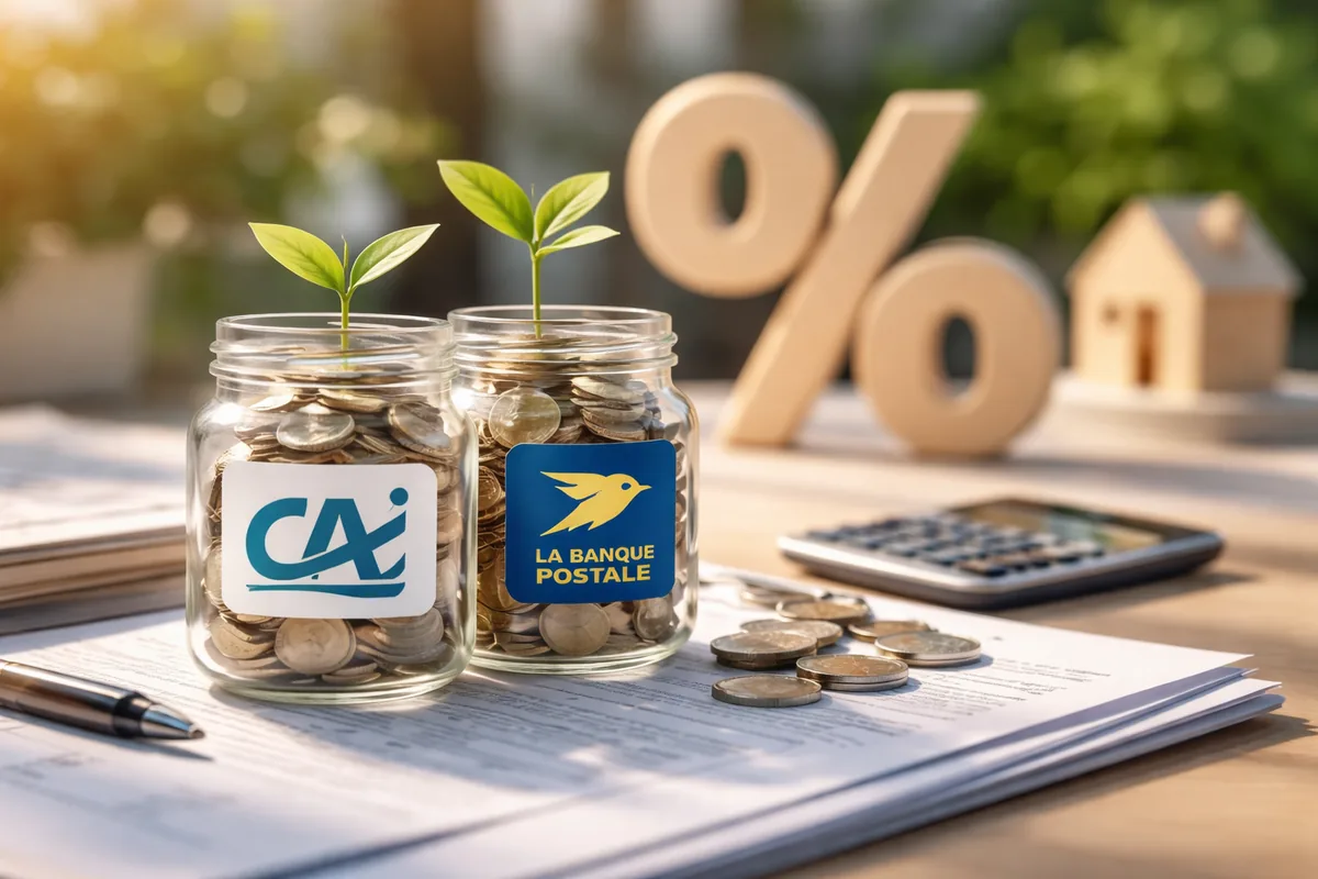 Quel est l'impact des taux d'intérêt sur votre épargne au Crédit Agricole et à la Banque Postale