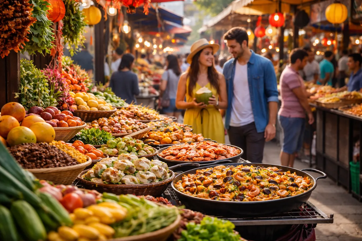 Comment découvrir la cuisine du monde à travers des marchés locaux